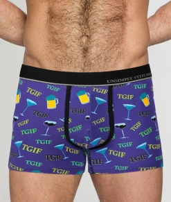 Trunks<Unsimply Stitched TGIF Trunk Medium Blue