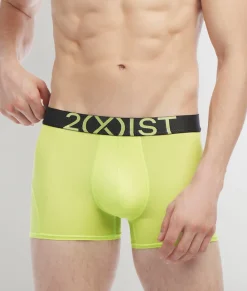 Trunks<2(X)IST Speed Dri Lightning Low Rise Trunk Shadow Lime